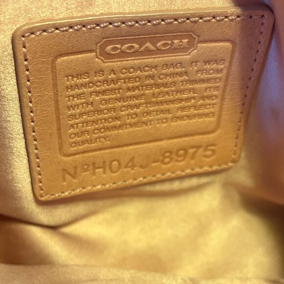 Vintage Y2K COACH Mini Soho Madison Top Handle Black Satin/Suede Bag - Picture 4 of 8